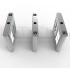 Swing Gate Turnstile Security Systems , Rfid Card Reader Automatic Gate Barrier System