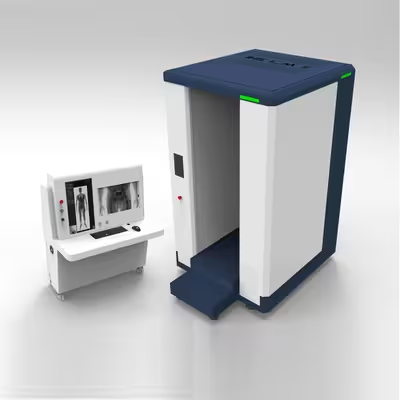 Dual View Security Body Scanner Quick Deployment Compact Design
