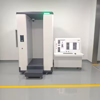 Máy quét tia X toàn thân bền dễ cài đặt Độ phân giải 38 AWG